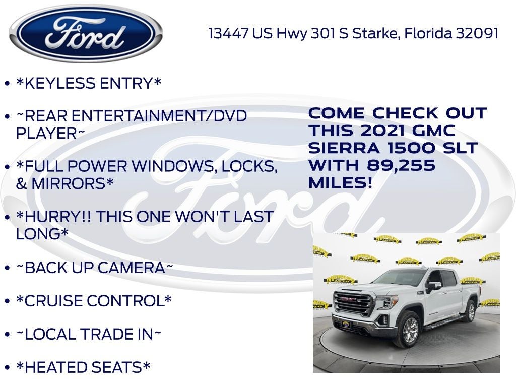 2021 GMC Sierra 1500 SLT