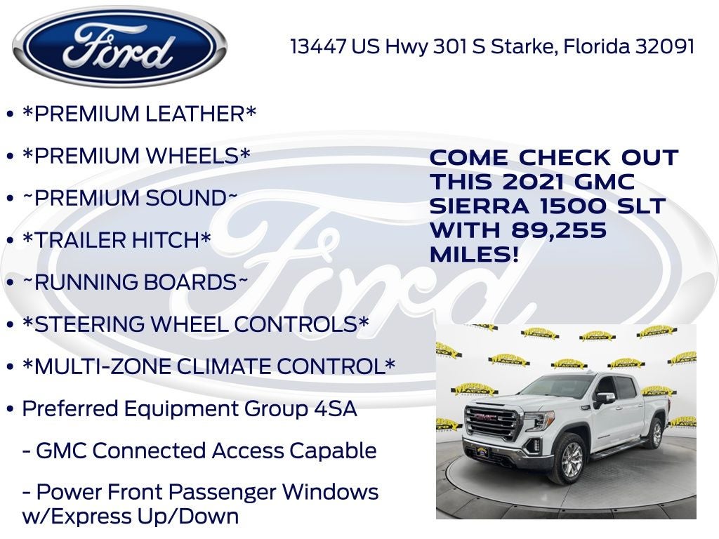 2021 GMC Sierra 1500 SLT