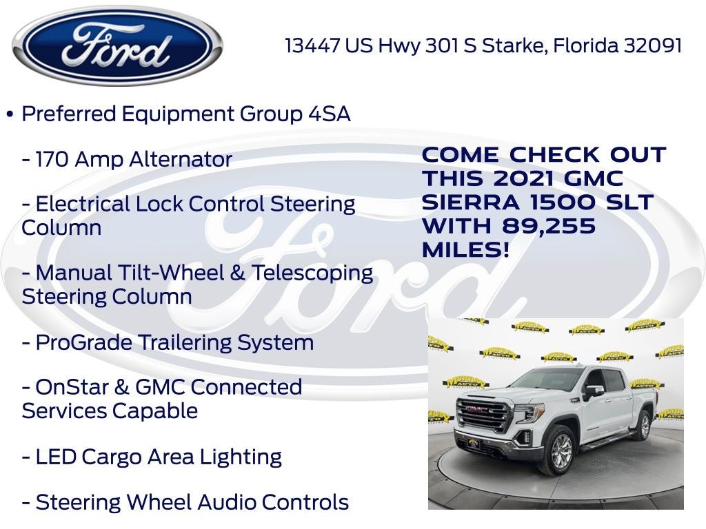 2021 GMC Sierra 1500 SLT