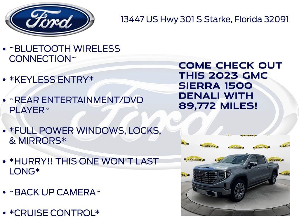2023 GMC Sierra 1500 Denali