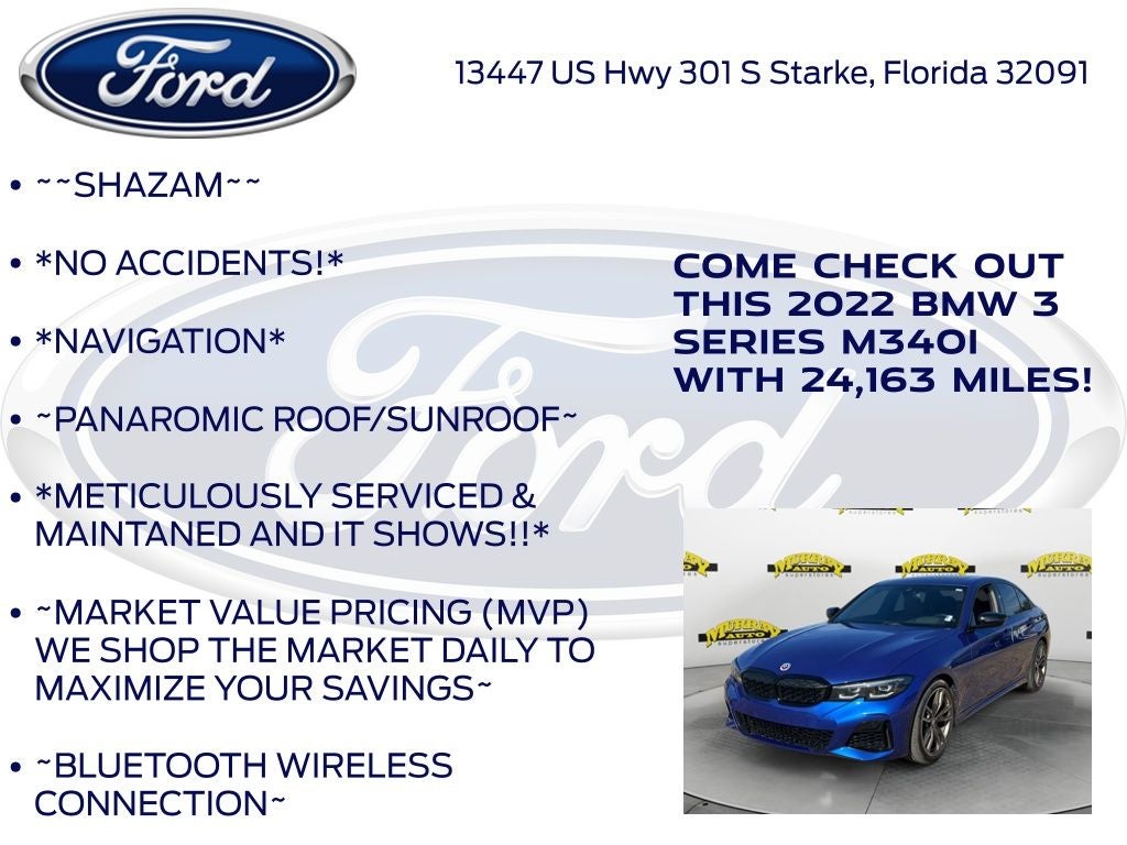 2022 BMW 3 Series M340i