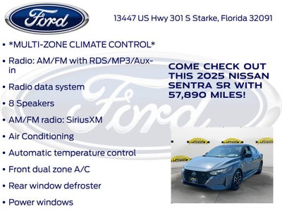 2025 Nissan Sentra SR