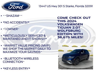 2024 Volkswagen Tiguan 2.0T SE