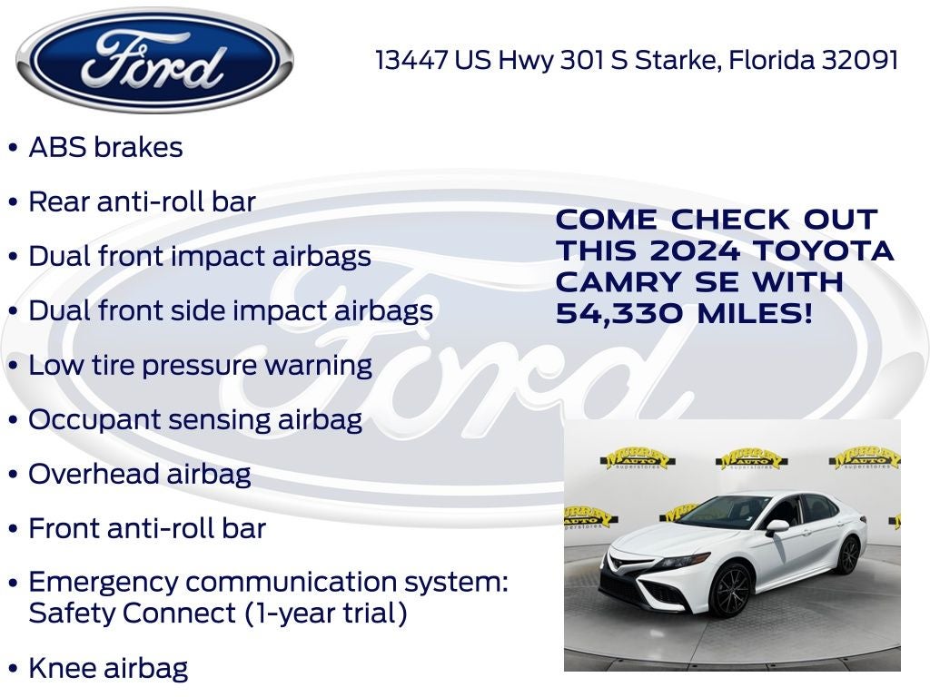2024 Toyota Camry SE