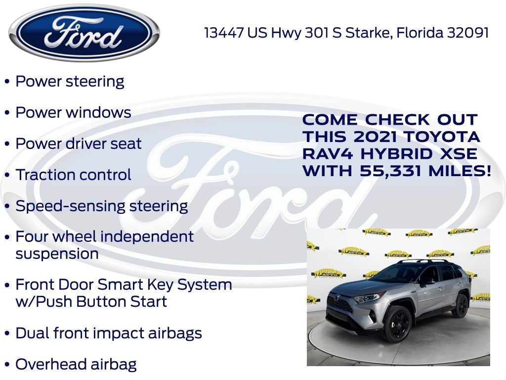 2021 Toyota RAV4 Hybrid XSE