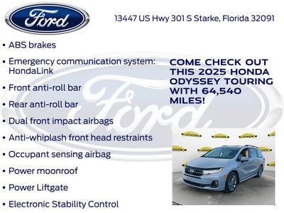 2025 Honda Odyssey Touring