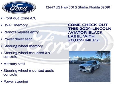 2024 Lincoln Aviator Black Label