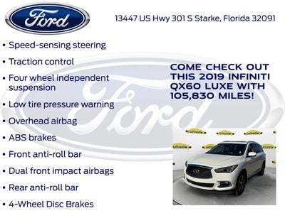 2019 INFINITI QX60 LUXE