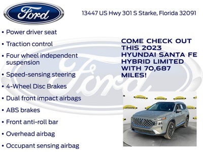 2023 Hyundai Santa Fe Hybrid Limited