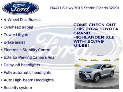 2024 Toyota Grand Highlander XLE