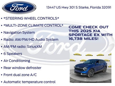 2025 Kia Sportage EX