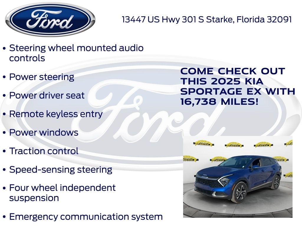 2025 Kia Sportage EX