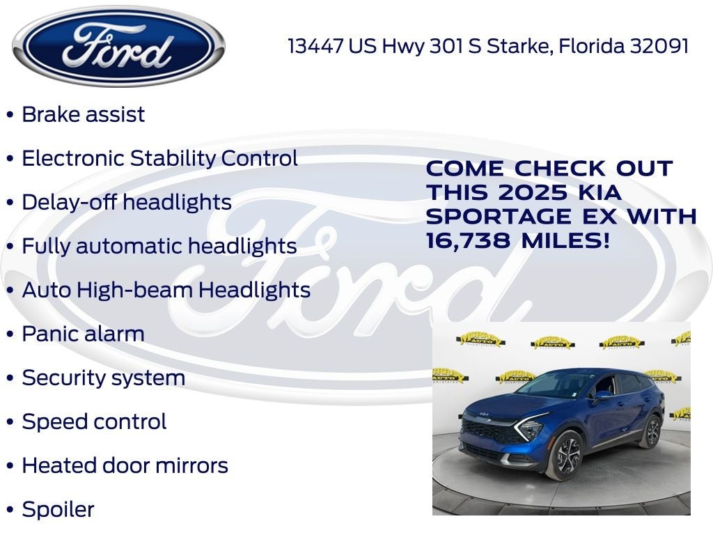 2025 Kia Sportage EX