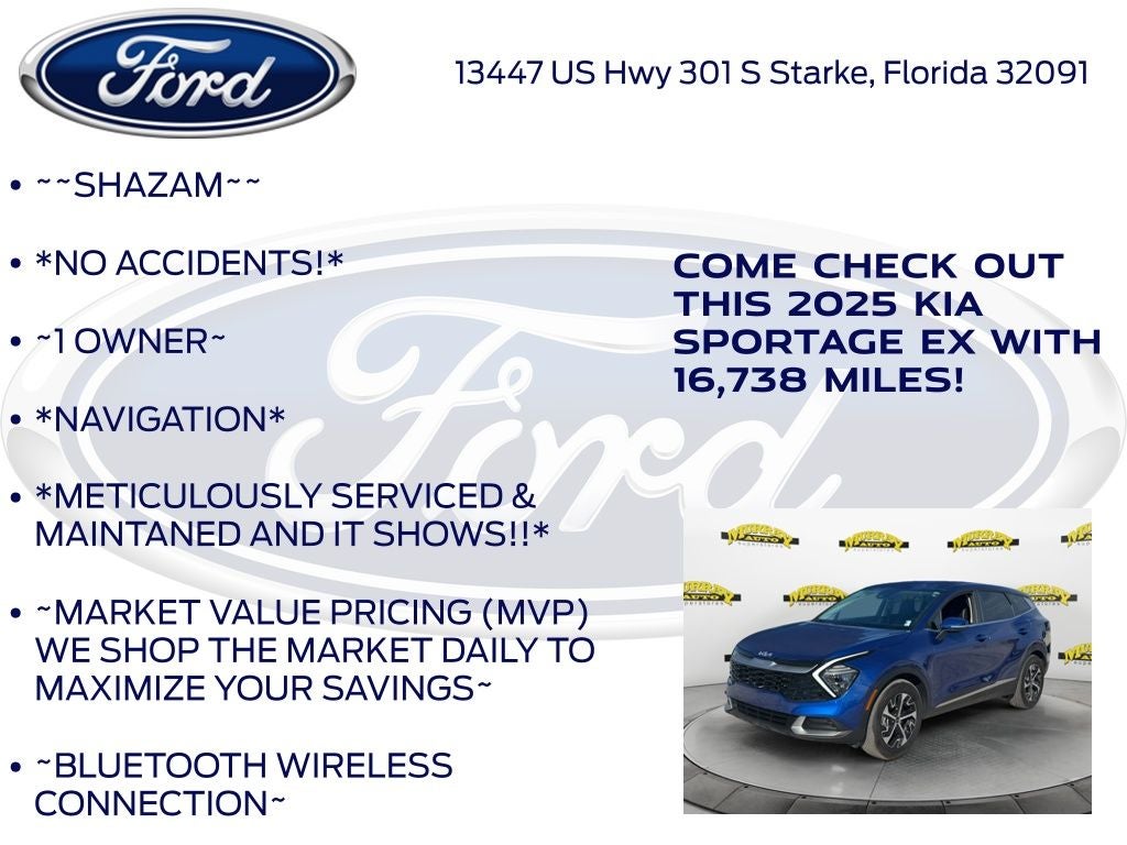 2025 Kia Sportage EX