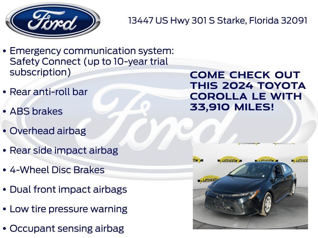 2024 Toyota Corolla LE