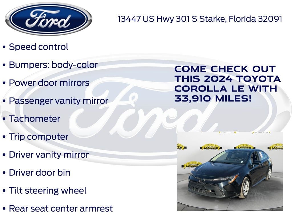 2024 Toyota Corolla LE