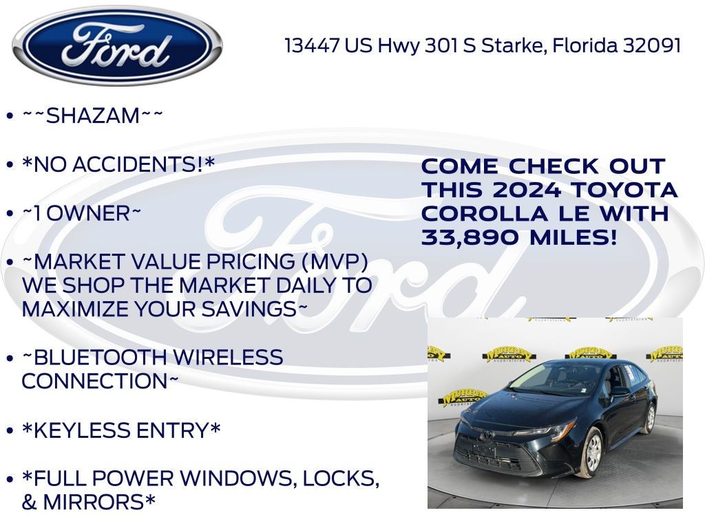 2024 Toyota Corolla LE