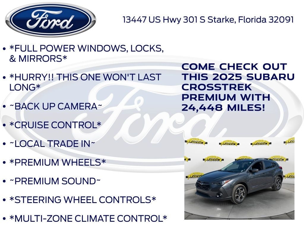 2025 Subaru Crosstrek Premium