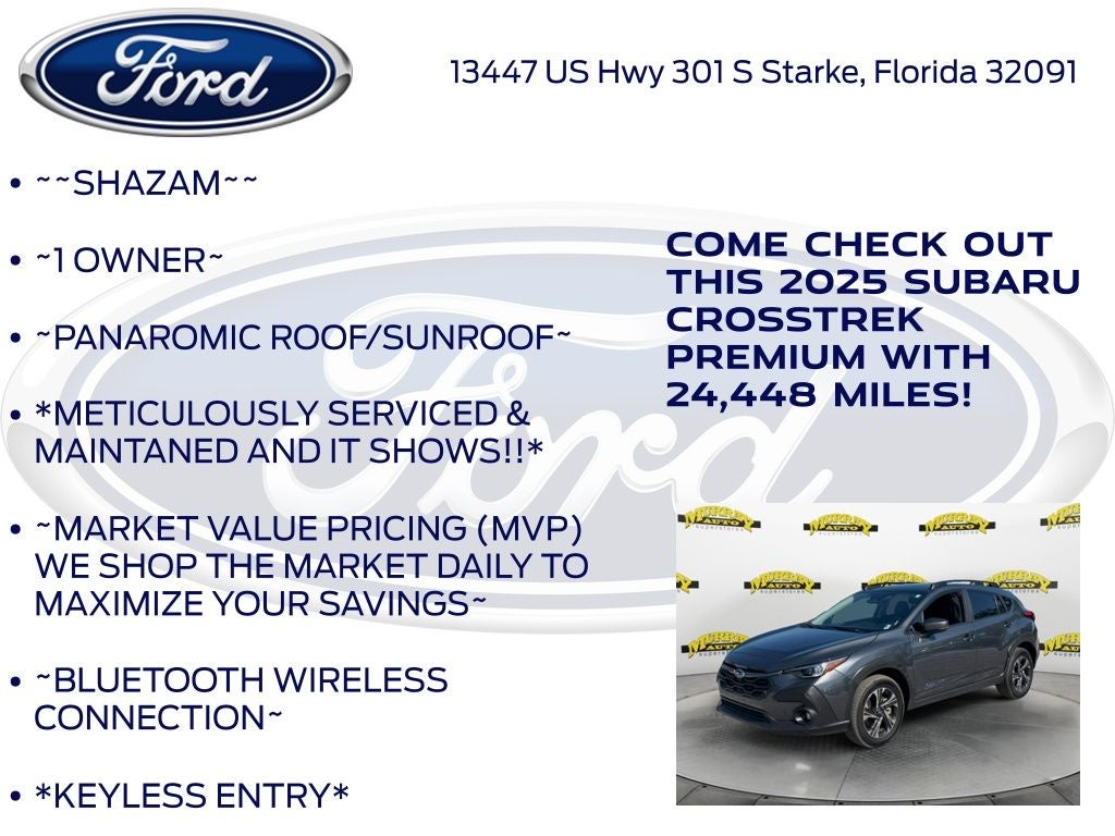 2025 Subaru Crosstrek Premium