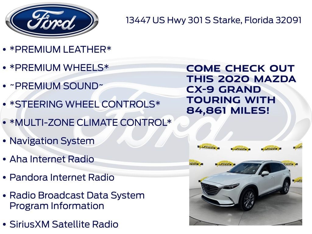 2020 Mazda Mazda CX-9 Grand Touring