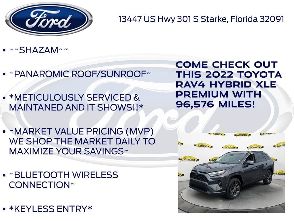 2022 Toyota RAV4 Hybrid XLE Premium
