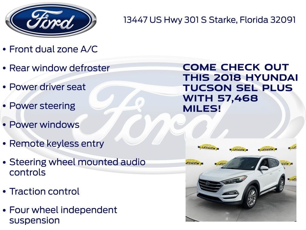 2018 Hyundai Tucson SEL Plus