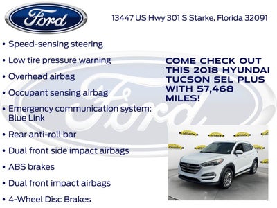 2018 Hyundai Tucson SEL Plus