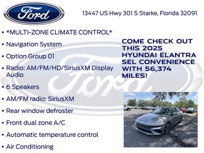 2025 Hyundai Elantra SEL Convenience