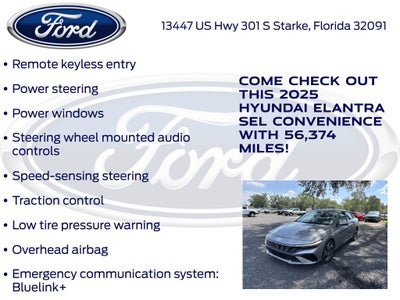 2025 Hyundai Elantra SEL Convenience