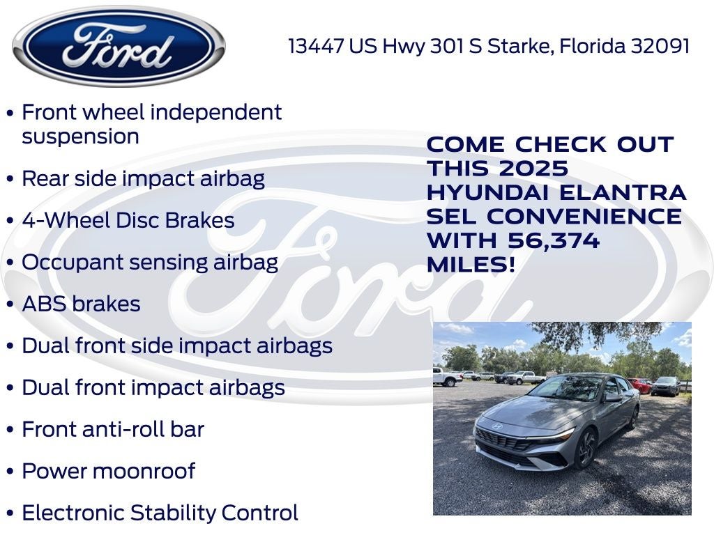 2025 Hyundai Elantra SEL Convenience