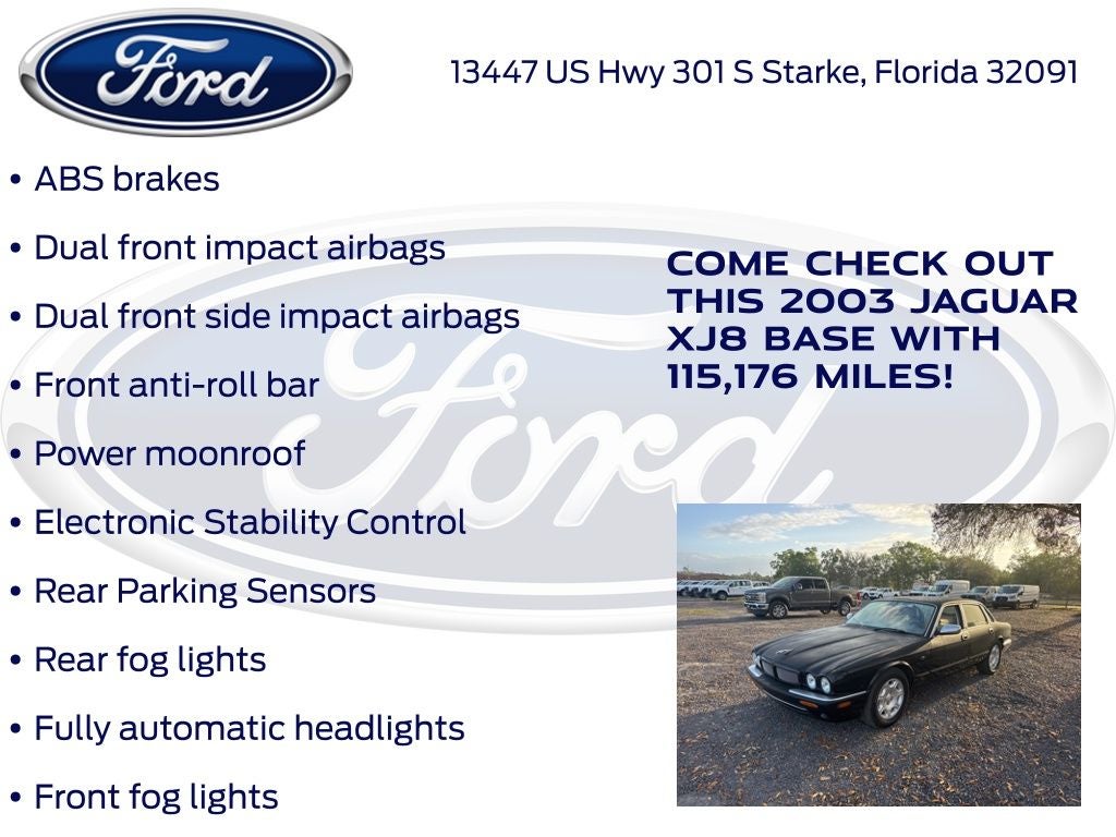 2003 Jaguar XJ8 Base