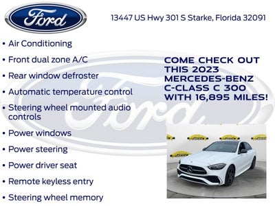 2023 Mercedes-Benz C-Class C 300 4MATIC®