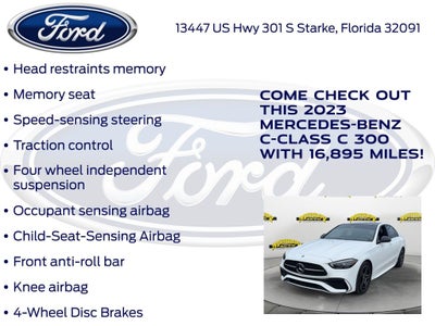2023 Mercedes-Benz C-Class C 300 4MATIC®