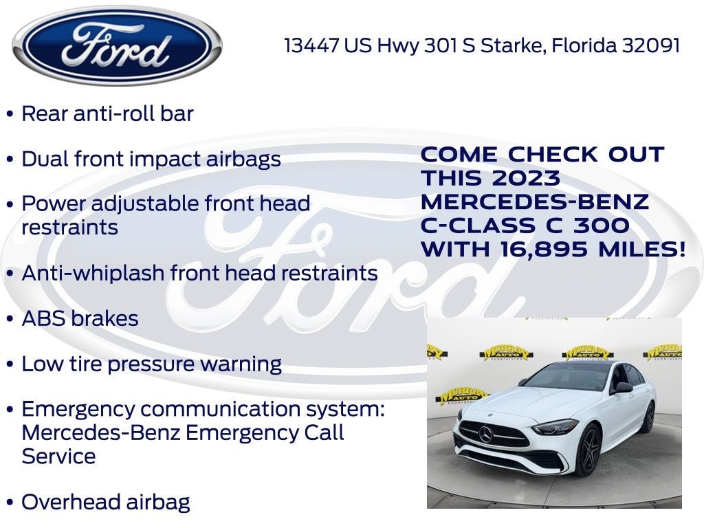 2023 Mercedes-Benz C-Class C 300 4MATIC®