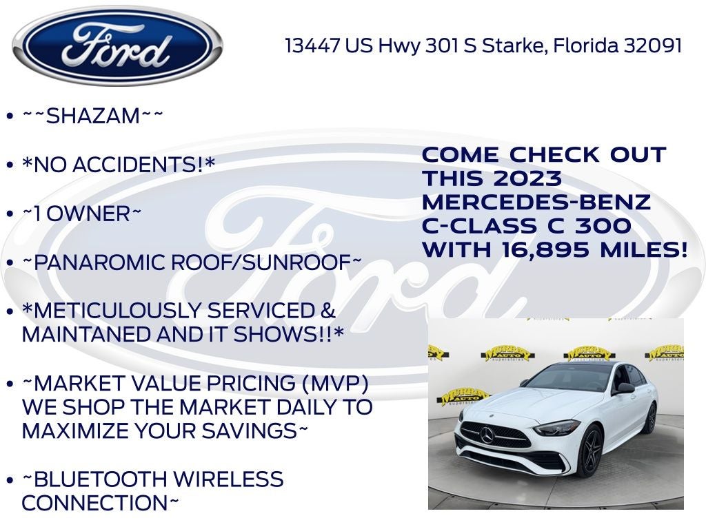 2023 Mercedes-Benz C-Class C 300 4MATIC®