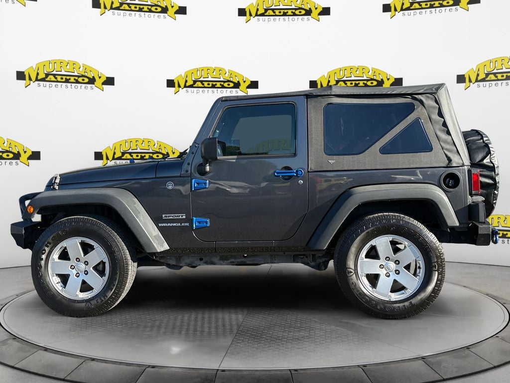 Used 2017 Jeep Wrangler Sport S with VIN 1C4AJWAG2HL696936 for sale in Starke, FL