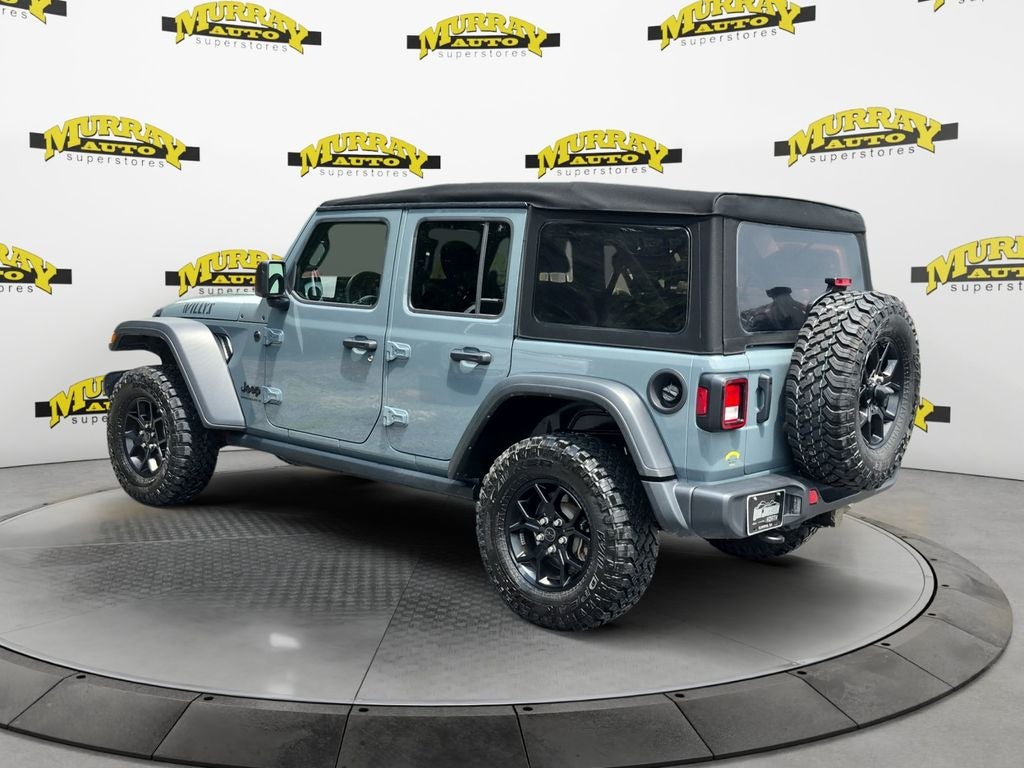 2024 Jeep Wrangler 4-Door Willys 4x4