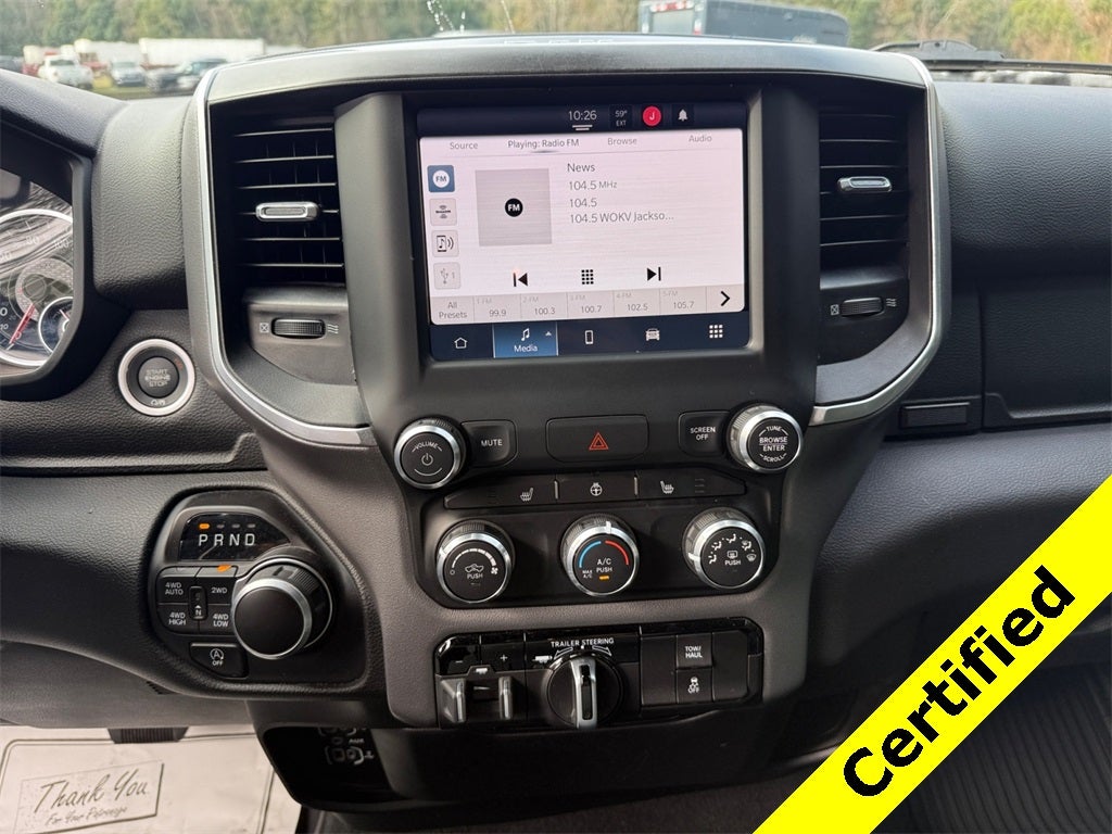 2023 RAM 1500 Big Horn Crew Cab 4x4 6'4' Box