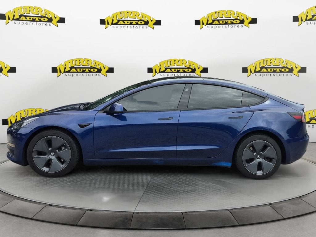 Certified 2023 Tesla Model 3 Base with VIN 5YJ3E1EA8PF489555 for sale in Starke, FL